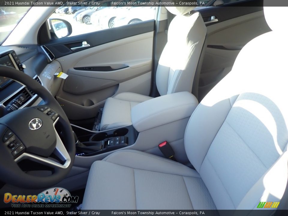 2021 Hyundai Tucson Value AWD Stellar Silver / Gray Photo #10
