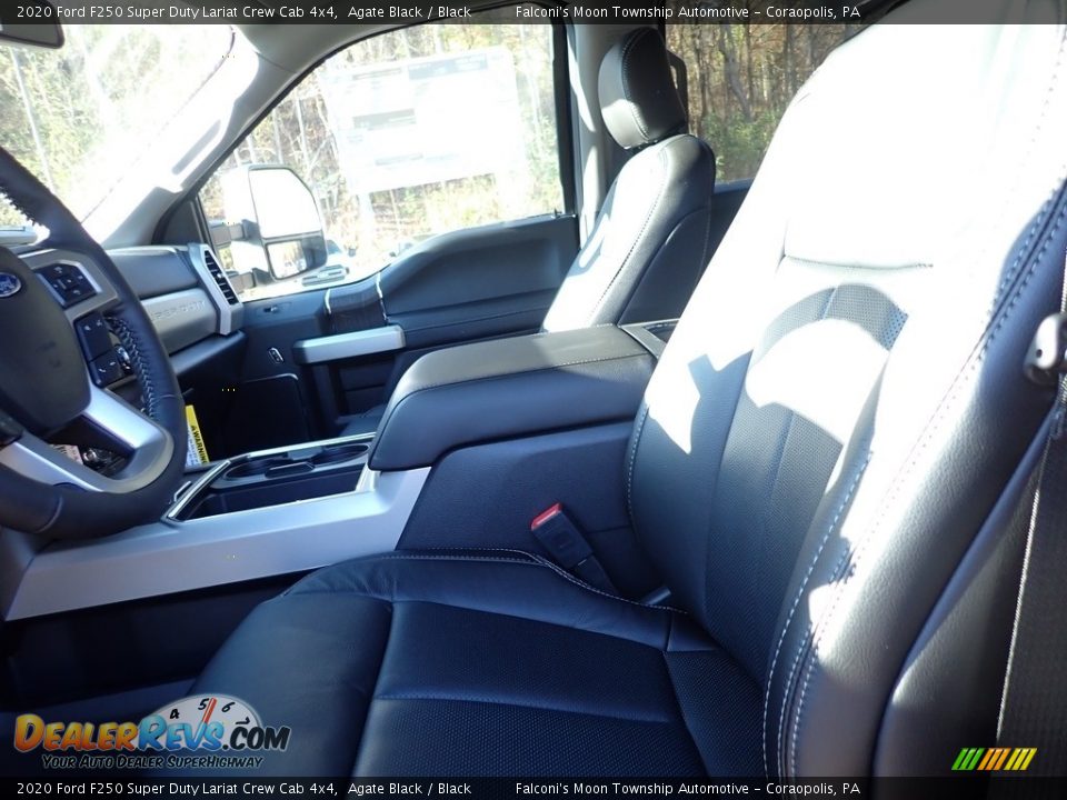 2020 Ford F250 Super Duty Lariat Crew Cab 4x4 Agate Black / Black Photo #9