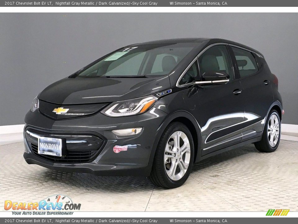 2017 Chevrolet Bolt EV LT Nightfall Gray Metallic / Dark Galvanized/­Sky Cool Gray Photo #12