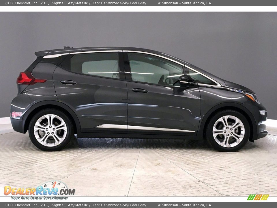 2017 Chevrolet Bolt EV LT Nightfall Gray Metallic / Dark Galvanized/­Sky Cool Gray Photo #14