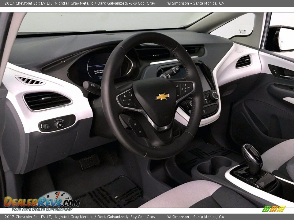 2017 Chevrolet Bolt EV LT Nightfall Gray Metallic / Dark Galvanized/­Sky Cool Gray Photo #20