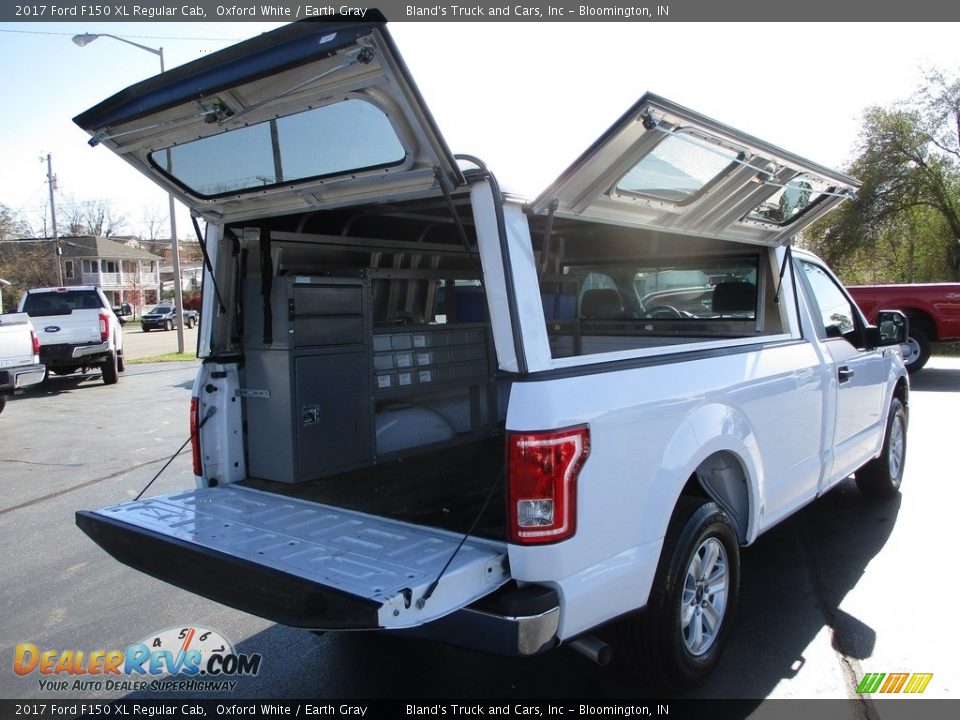2017 Ford F150 XL Regular Cab Oxford White / Earth Gray Photo #31