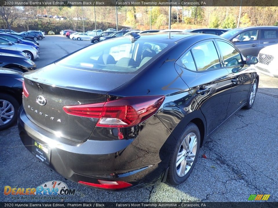 2020 Hyundai Elantra Value Edition Phantom Black / Black Photo #2