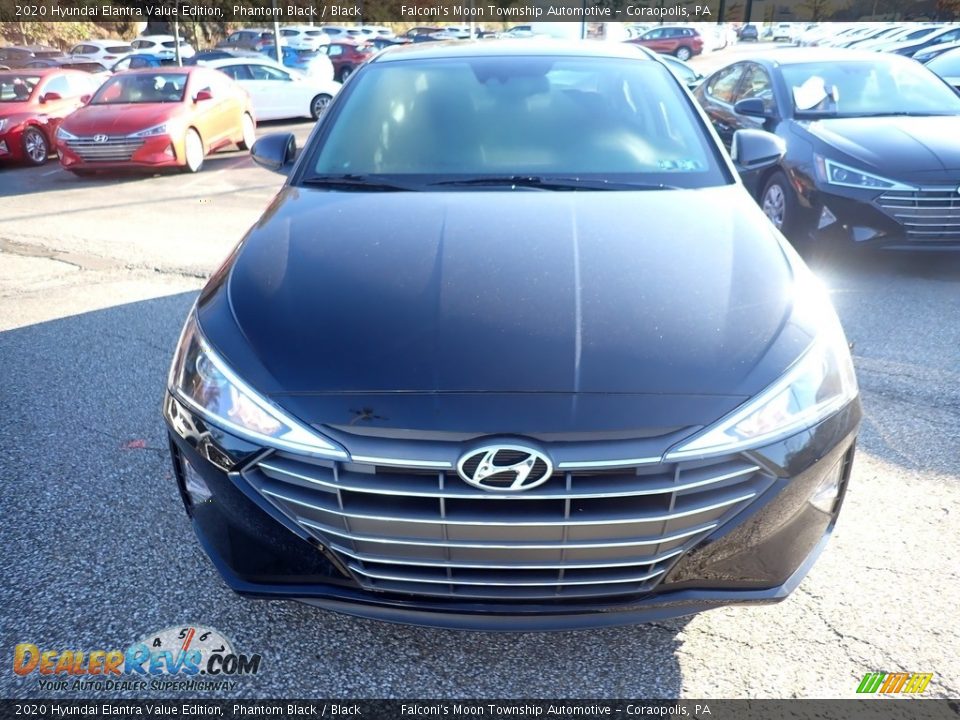 2020 Hyundai Elantra Value Edition Phantom Black / Black Photo #4