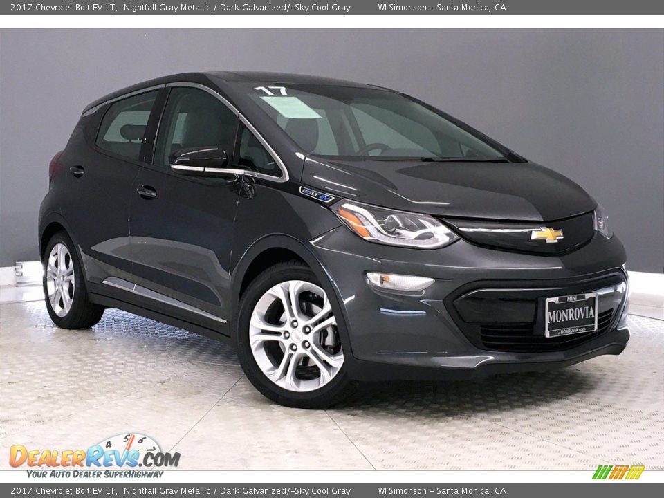 2017 Chevrolet Bolt EV LT Nightfall Gray Metallic / Dark Galvanized/­Sky Cool Gray Photo #34