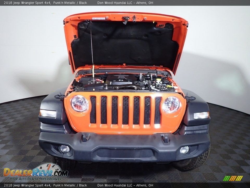 2018 Jeep Wrangler Sport 4x4 Punk'n Metallic / Black Photo #5