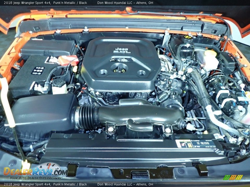 2018 Jeep Wrangler Sport 4x4 Punk'n Metallic / Black Photo #6