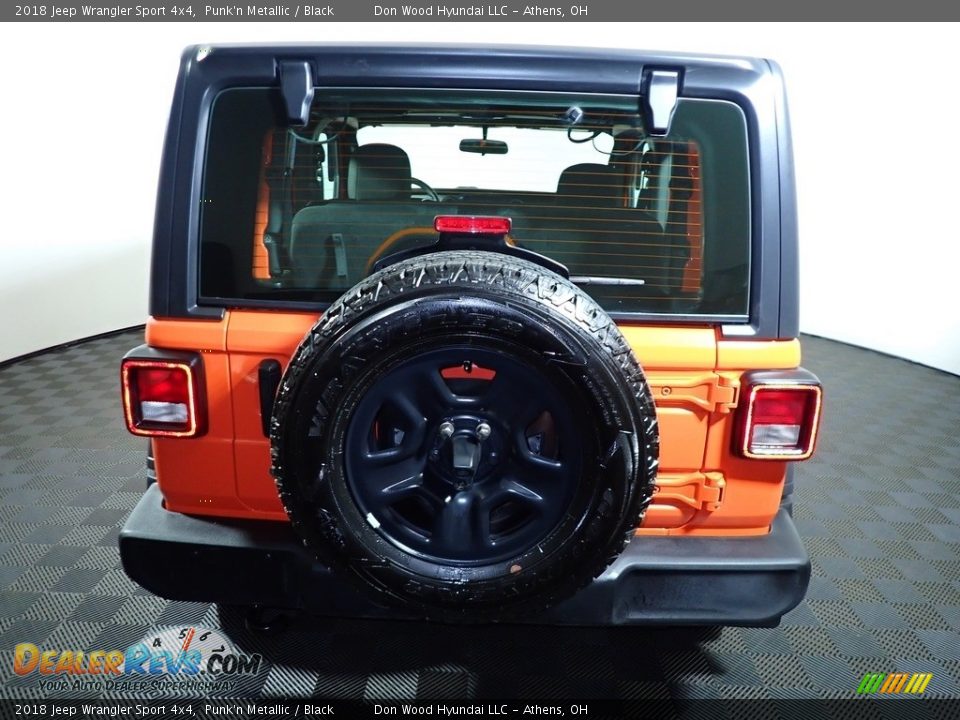 2018 Jeep Wrangler Sport 4x4 Punk'n Metallic / Black Photo #11