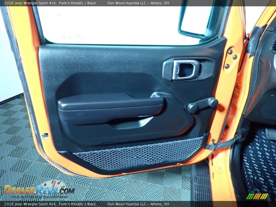 2018 Jeep Wrangler Sport 4x4 Punk'n Metallic / Black Photo #17