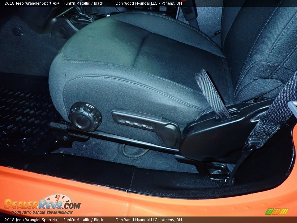 2018 Jeep Wrangler Sport 4x4 Punk'n Metallic / Black Photo #18