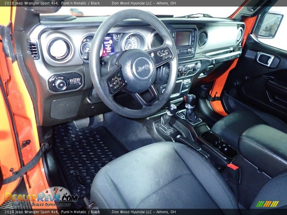 2018 Jeep Wrangler Sport 4x4 Punk'n Metallic / Black Photo #19