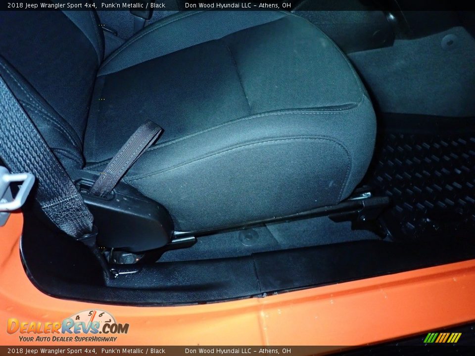 2018 Jeep Wrangler Sport 4x4 Punk'n Metallic / Black Photo #22