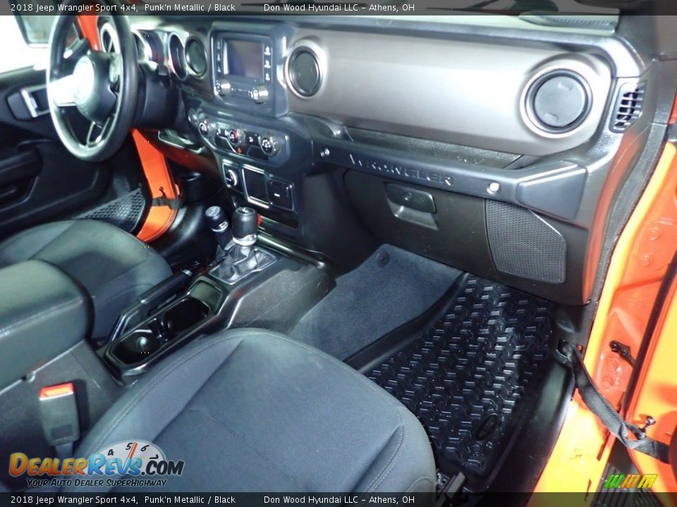 2018 Jeep Wrangler Sport 4x4 Punk'n Metallic / Black Photo #23