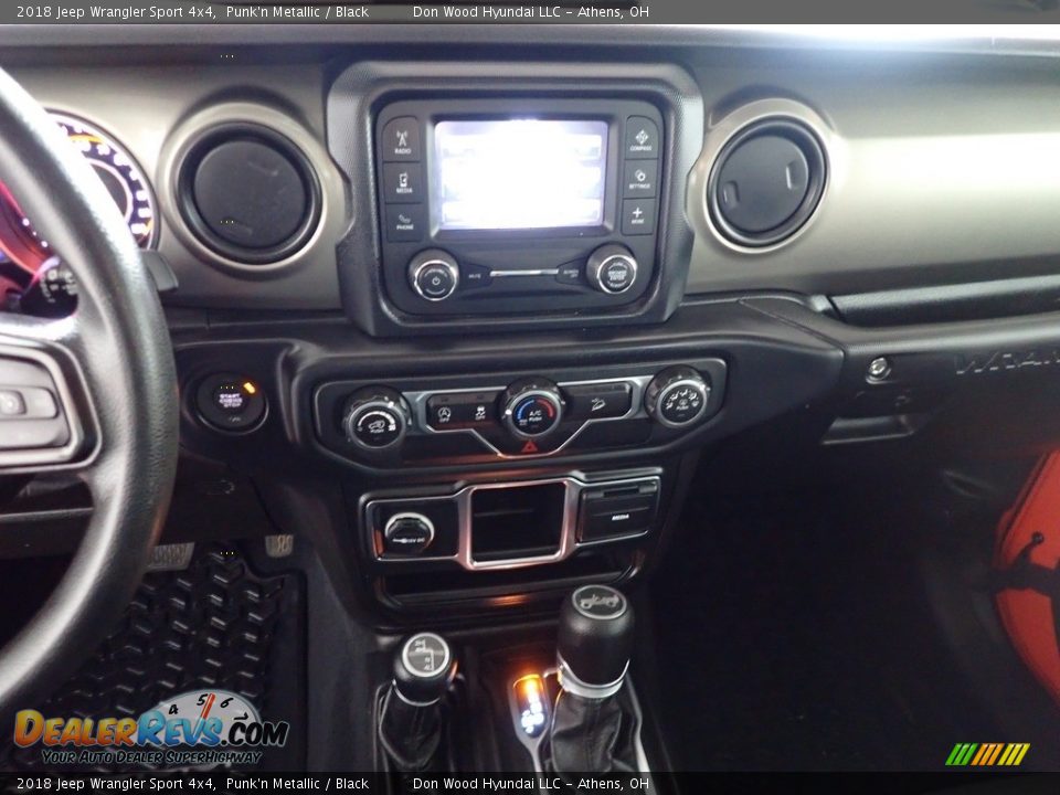 2018 Jeep Wrangler Sport 4x4 Punk'n Metallic / Black Photo #27