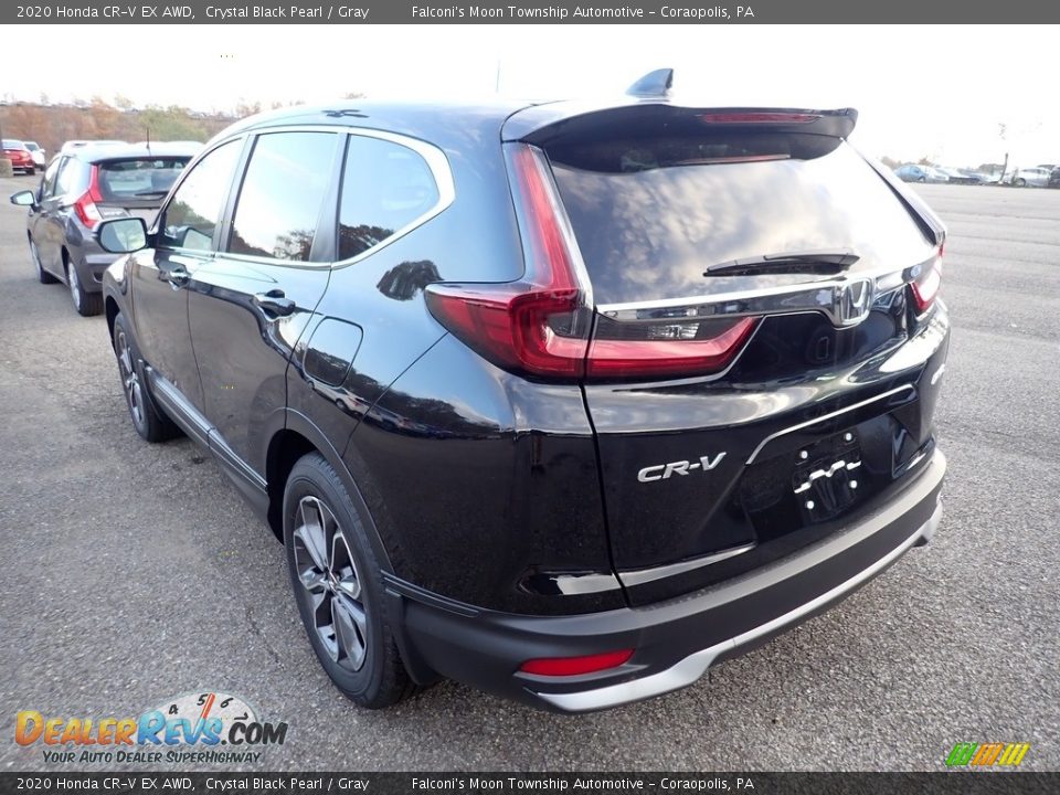 2020 Honda CR-V EX AWD Crystal Black Pearl / Gray Photo #3