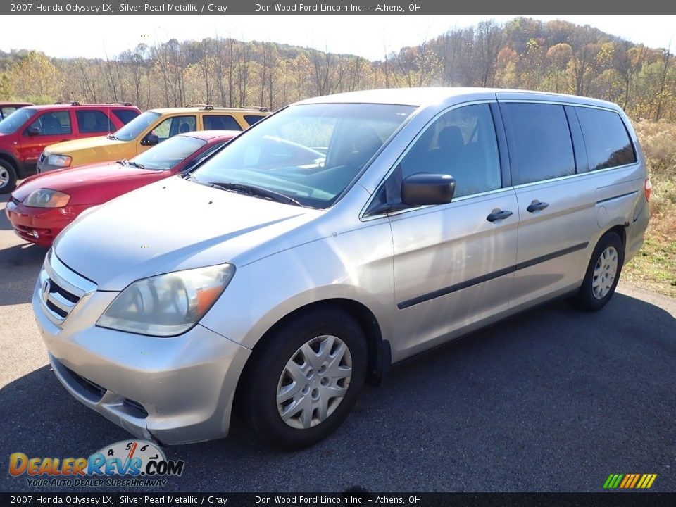 2007 Honda Odyssey LX Silver Pearl Metallic / Gray Photo #5