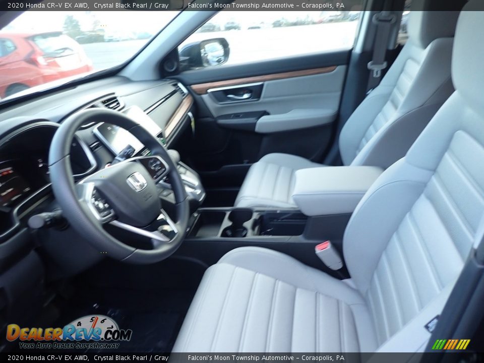 Front Seat of 2020 Honda CR-V EX AWD Photo #8