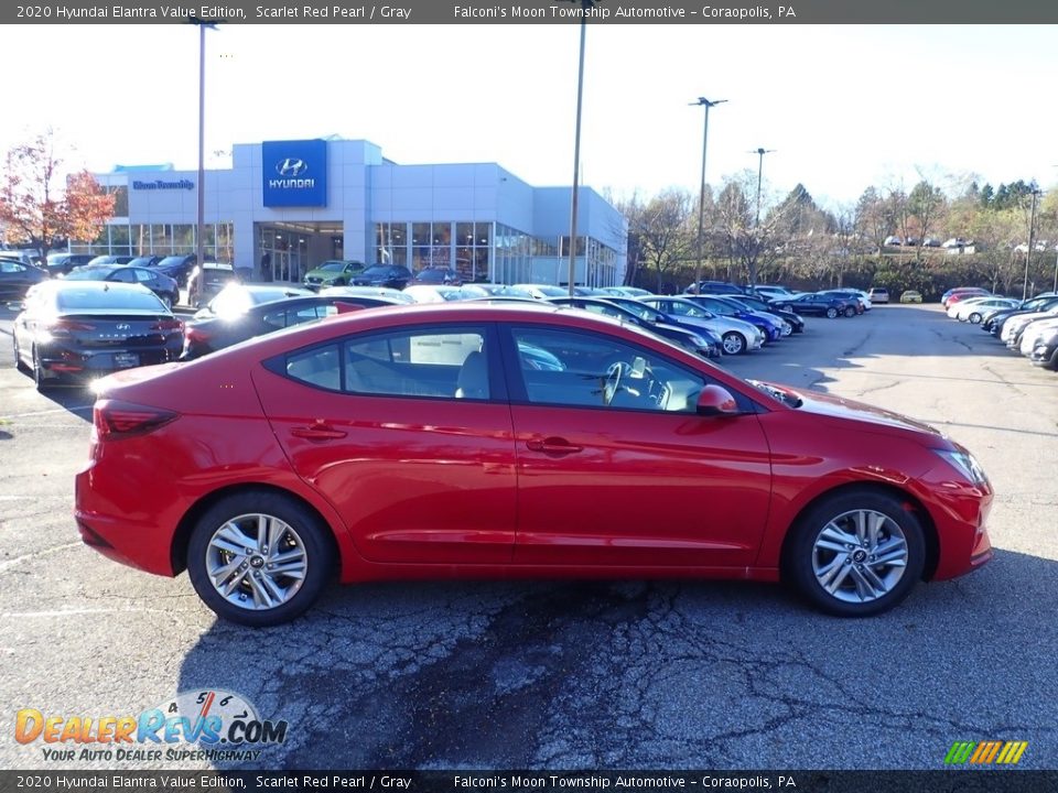 2020 Hyundai Elantra Value Edition Scarlet Red Pearl / Gray Photo #1