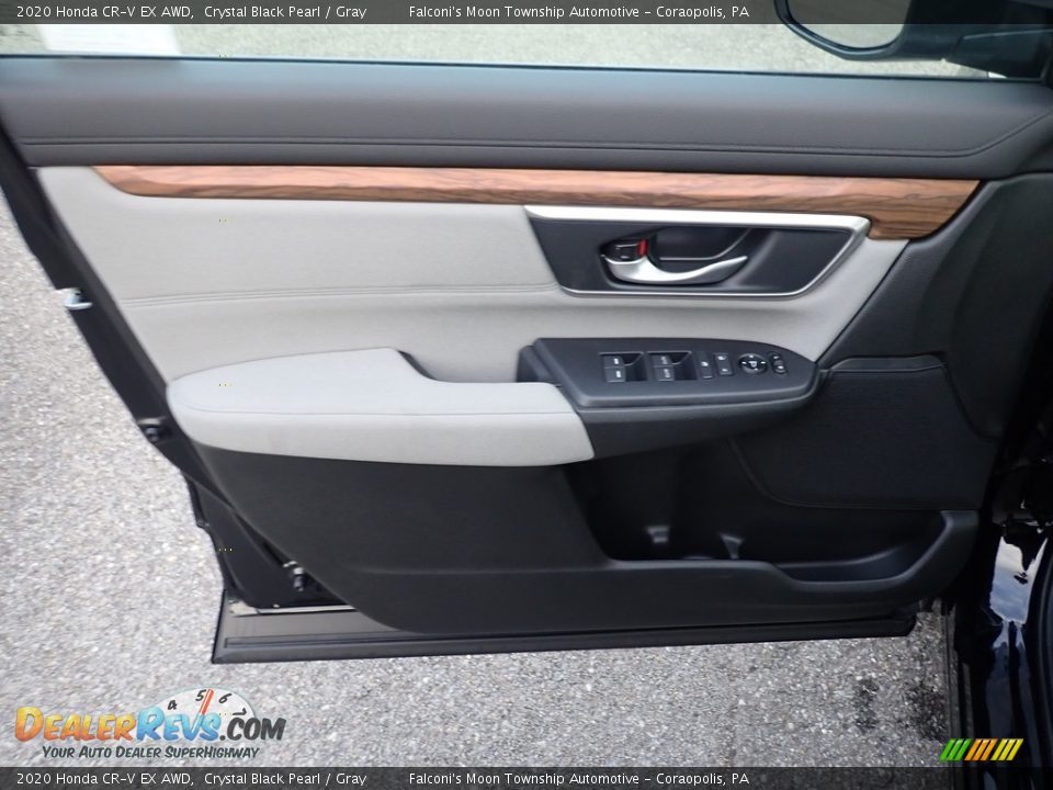2020 Honda CR-V EX AWD Crystal Black Pearl / Gray Photo #11