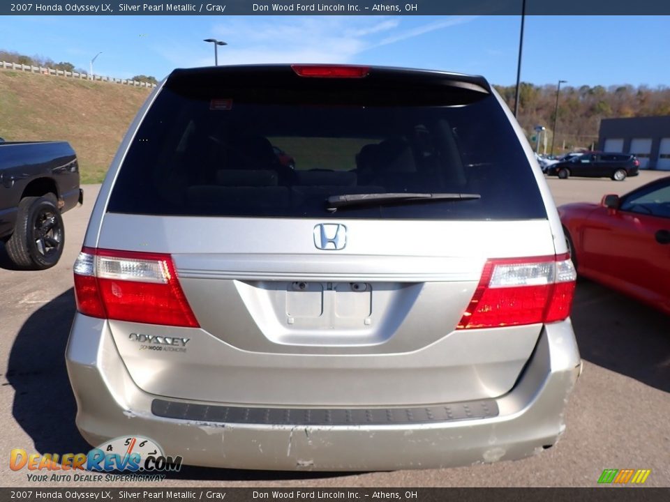 2007 Honda Odyssey LX Silver Pearl Metallic / Gray Photo #9