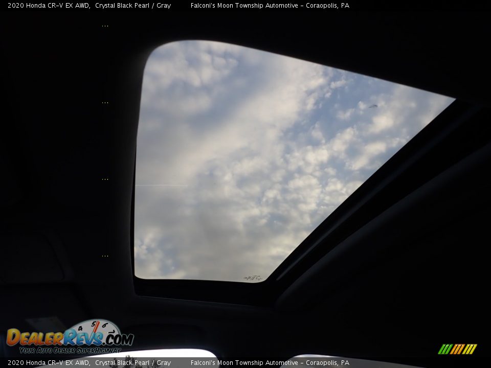2020 Honda CR-V EX AWD Crystal Black Pearl / Gray Photo #13