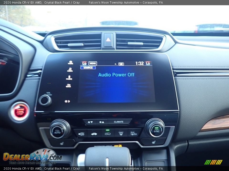 2020 Honda CR-V EX AWD Crystal Black Pearl / Gray Photo #14