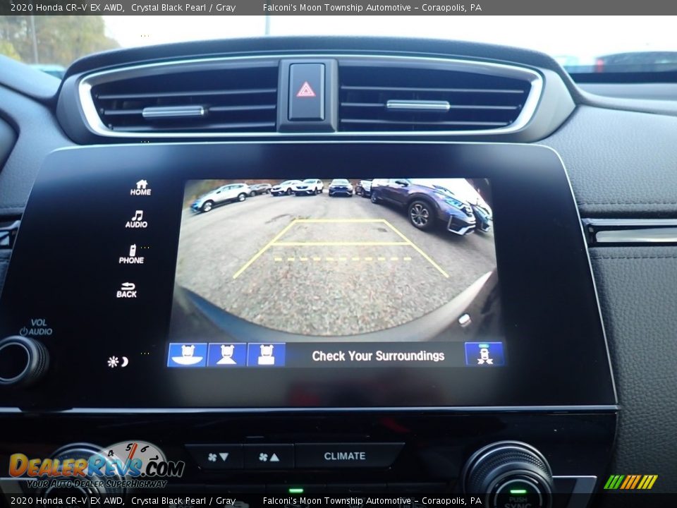 2020 Honda CR-V EX AWD Crystal Black Pearl / Gray Photo #15