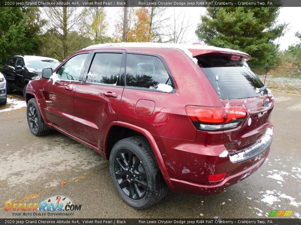 2020 Jeep Grand Cherokee Altitude 4x4 Velvet Red Pearl / Black Photo #8