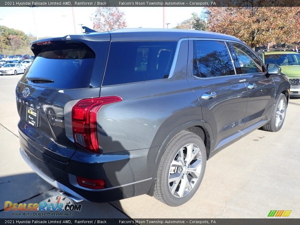 2021 Hyundai Palisade Limited AWD Rainforest / Black Photo #2