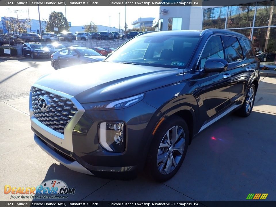 2021 Hyundai Palisade Limited AWD Rainforest / Black Photo #5