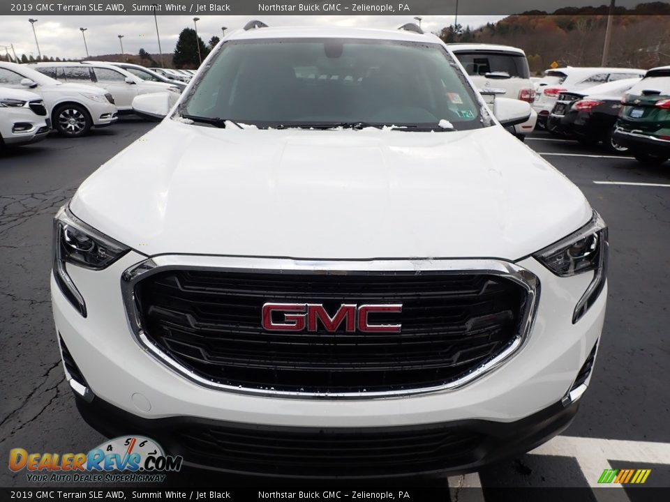 2019 GMC Terrain SLE AWD Summit White / Jet Black Photo #3