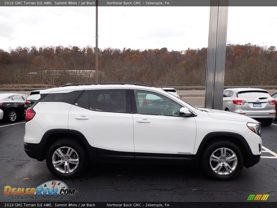 Summit White 2019 GMC Terrain SLE AWD Photo #5