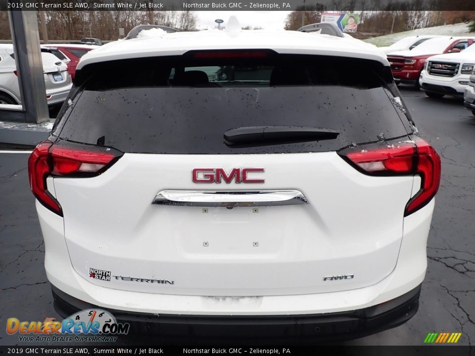 2019 GMC Terrain SLE AWD Summit White / Jet Black Photo #10