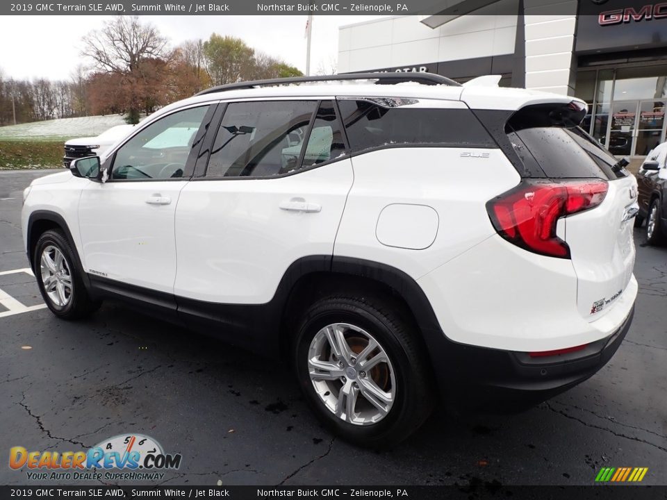 2019 GMC Terrain SLE AWD Summit White / Jet Black Photo #12