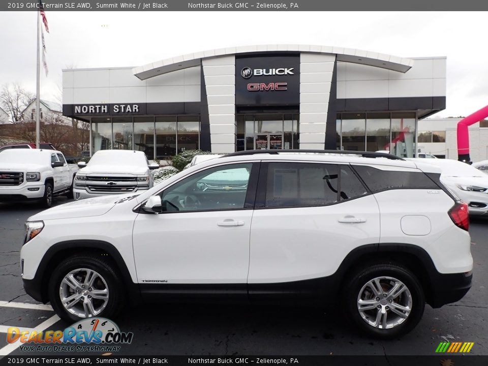 2019 GMC Terrain SLE AWD Summit White / Jet Black Photo #13