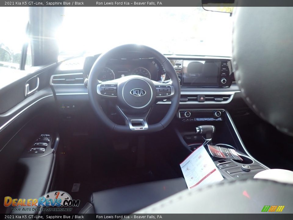 2021 Kia K5 GT-Line Sapphire Blue / Black Photo #11