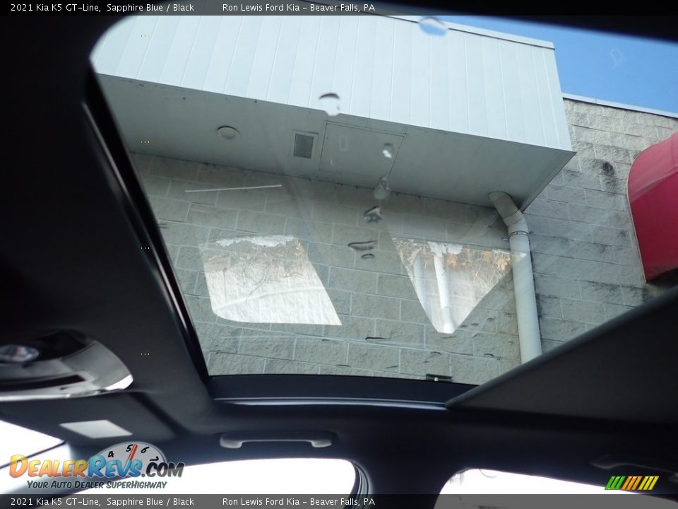 2021 Kia K5 GT-Line Sapphire Blue / Black Photo #16