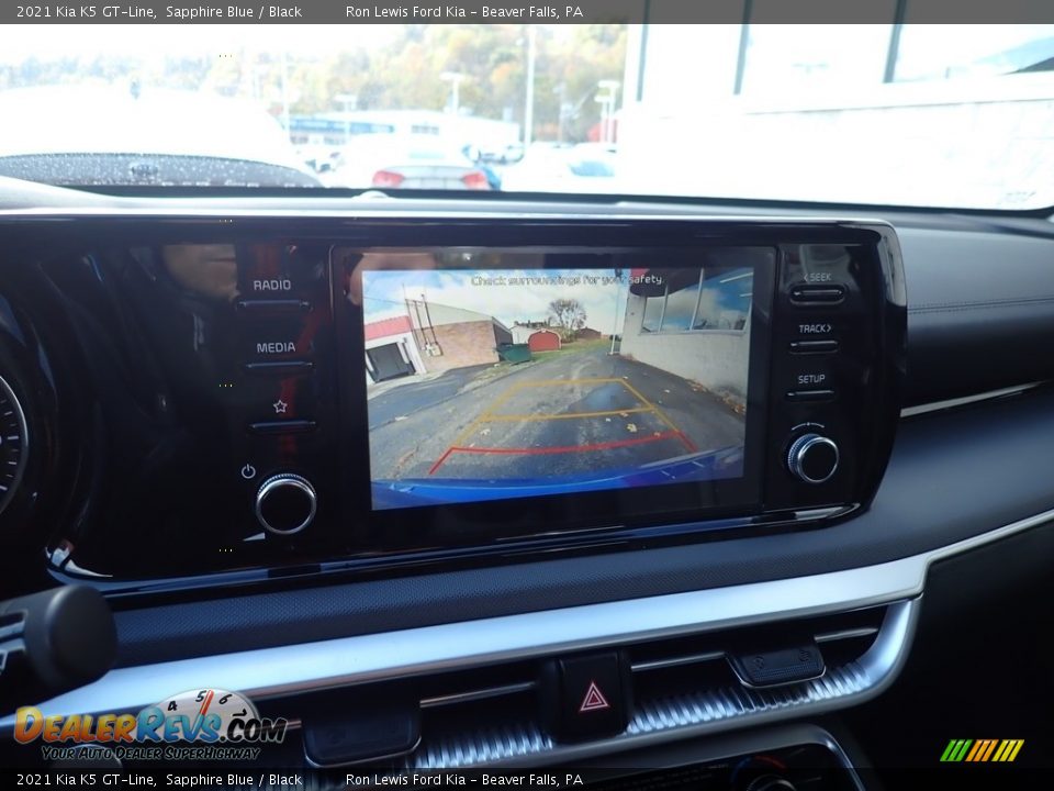2021 Kia K5 GT-Line Sapphire Blue / Black Photo #17