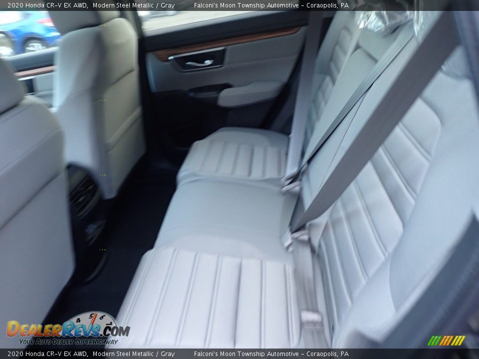 2020 Honda CR-V EX AWD Modern Steel Metallic / Gray Photo #8