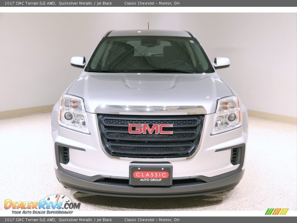 2017 GMC Terrain SLE AWD Quicksilver Metallic / Jet Black Photo #2