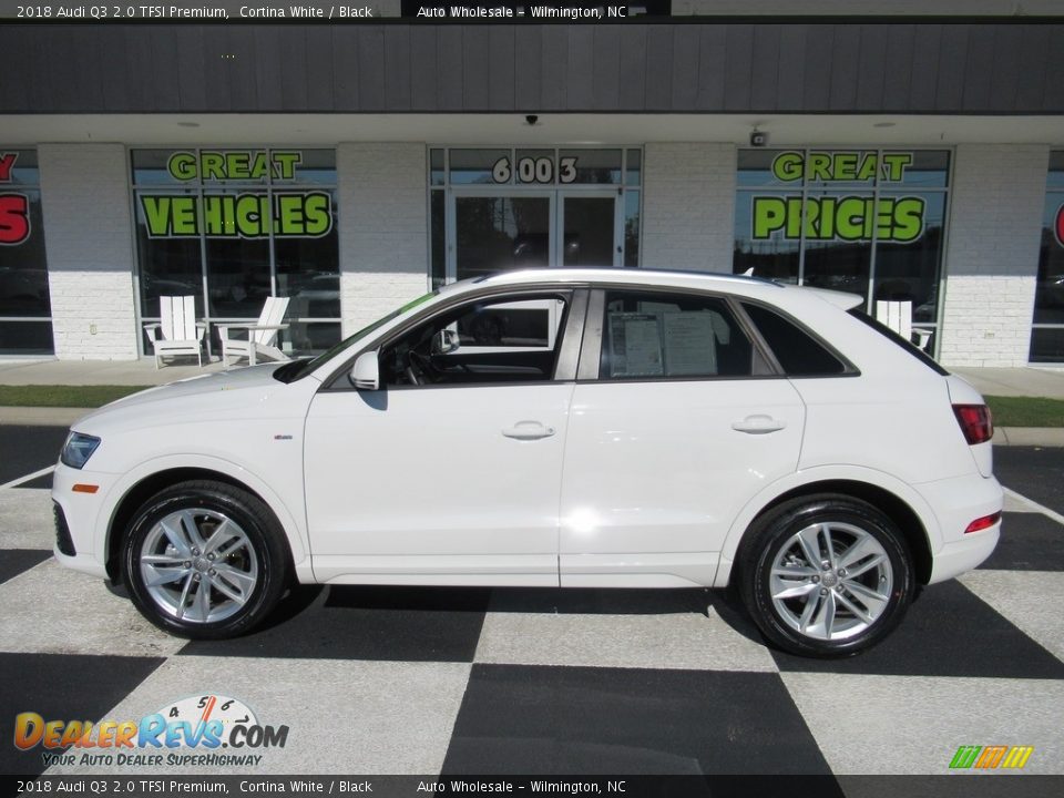 2018 Audi Q3 2.0 TFSI Premium Cortina White / Black Photo #1