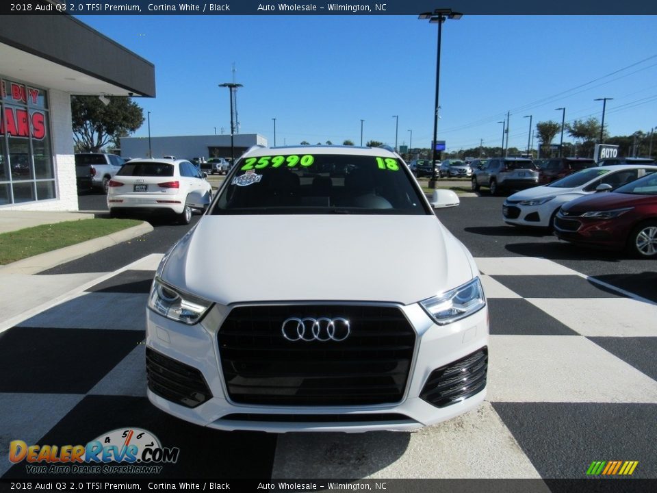 2018 Audi Q3 2.0 TFSI Premium Cortina White / Black Photo #2