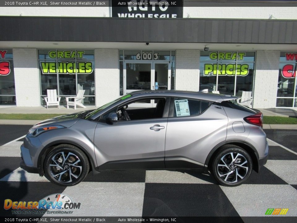 2018 Toyota C-HR XLE Silver Knockout Metallic / Black Photo #1