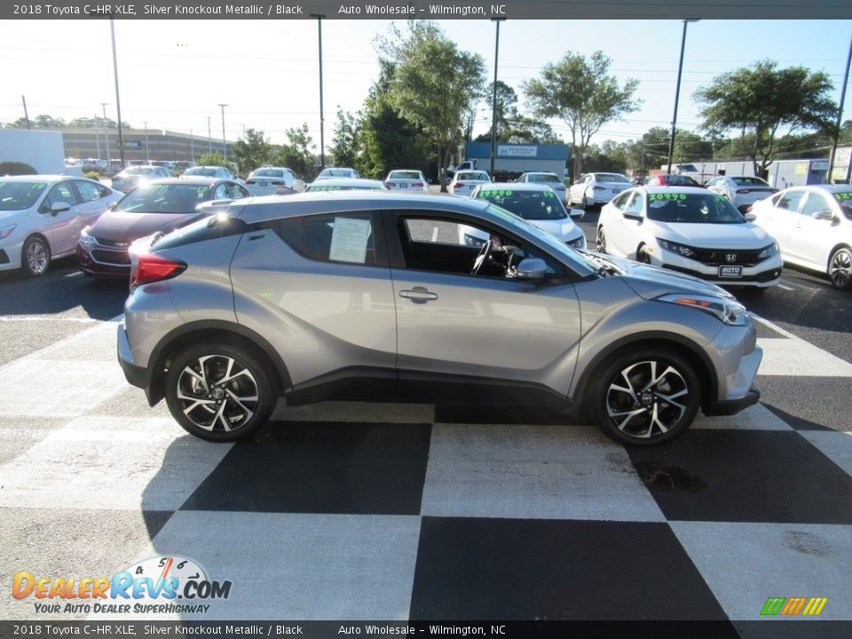 2018 Toyota C-HR XLE Silver Knockout Metallic / Black Photo #3