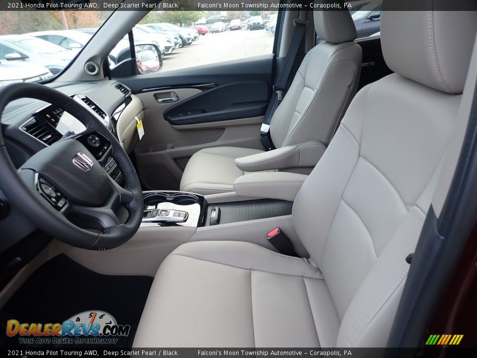 Front Seat of 2021 Honda Pilot Touring AWD Photo #9