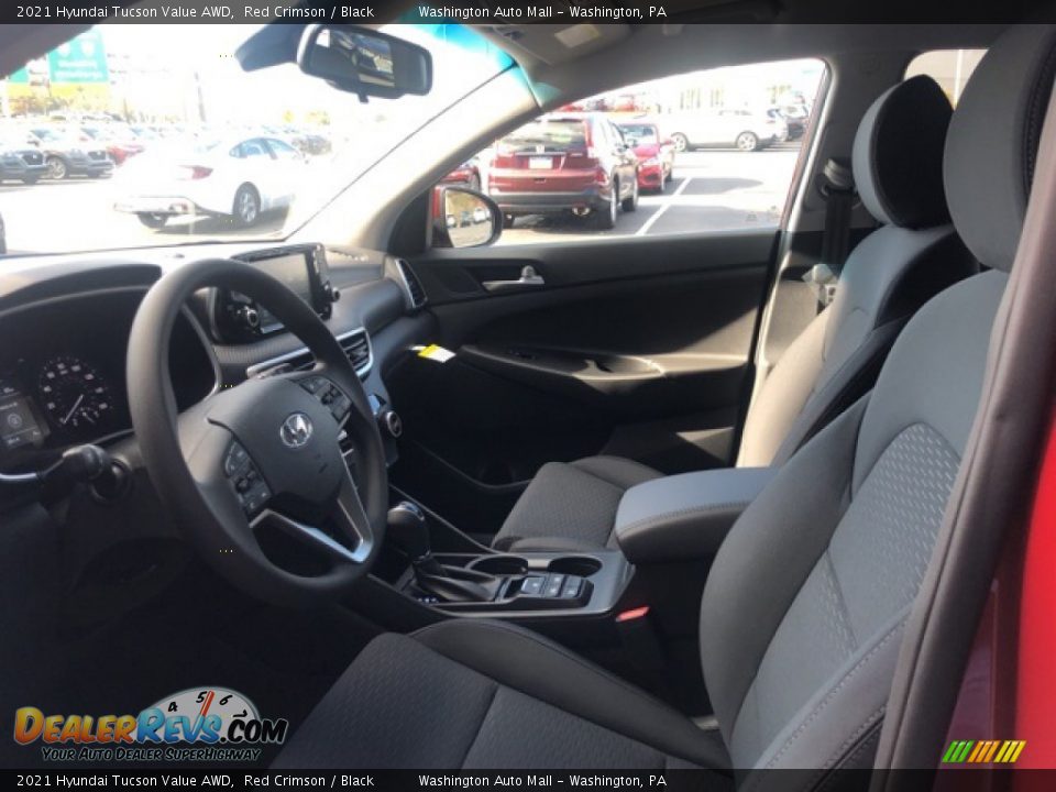 2021 Hyundai Tucson Value AWD Red Crimson / Black Photo #5