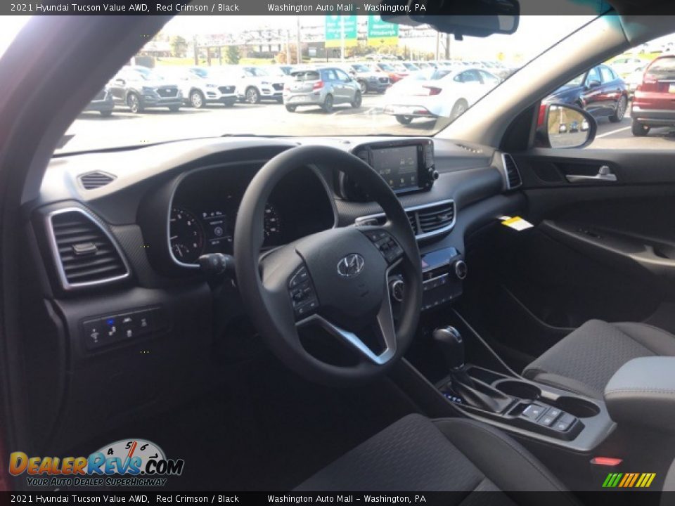 2021 Hyundai Tucson Value AWD Red Crimson / Black Photo #6