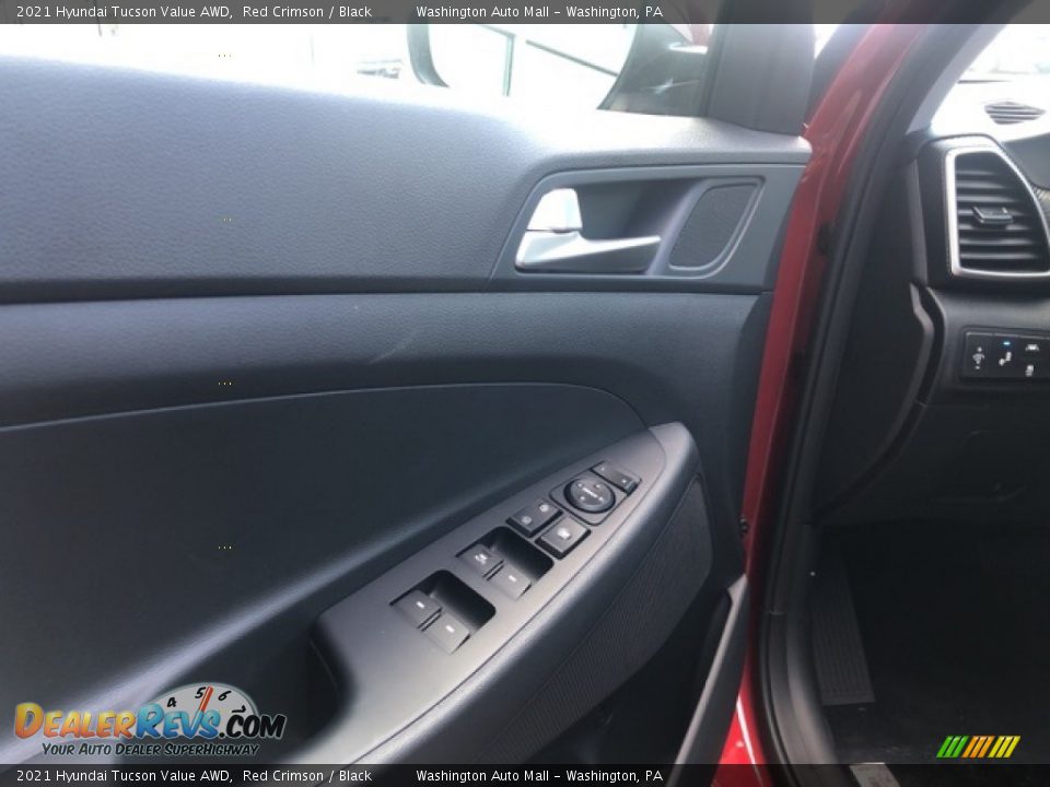 2021 Hyundai Tucson Value AWD Red Crimson / Black Photo #7