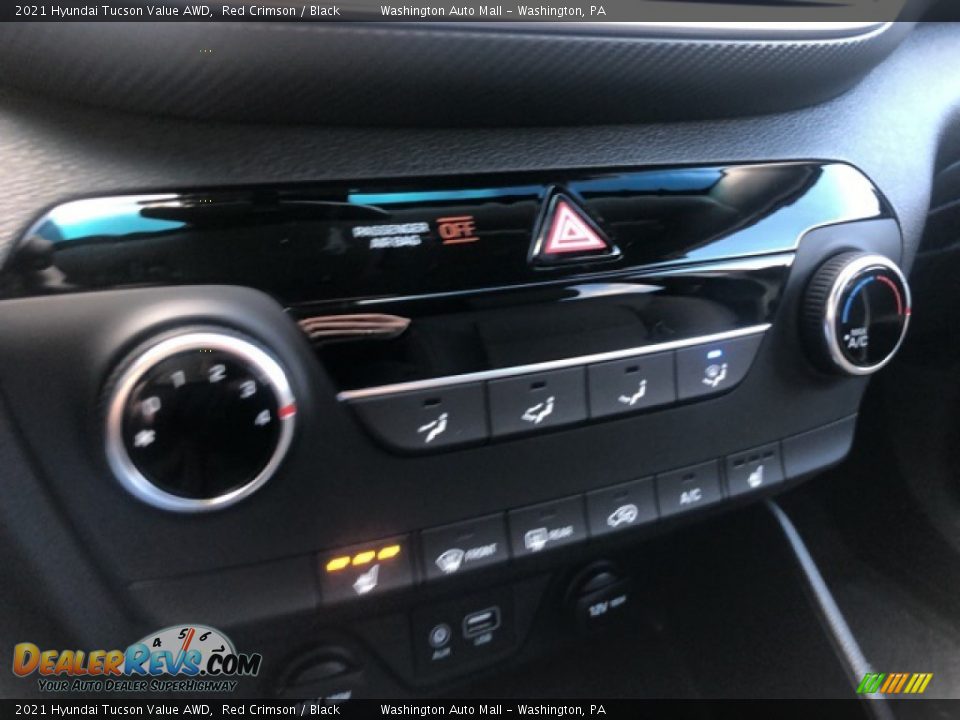 2021 Hyundai Tucson Value AWD Red Crimson / Black Photo #16