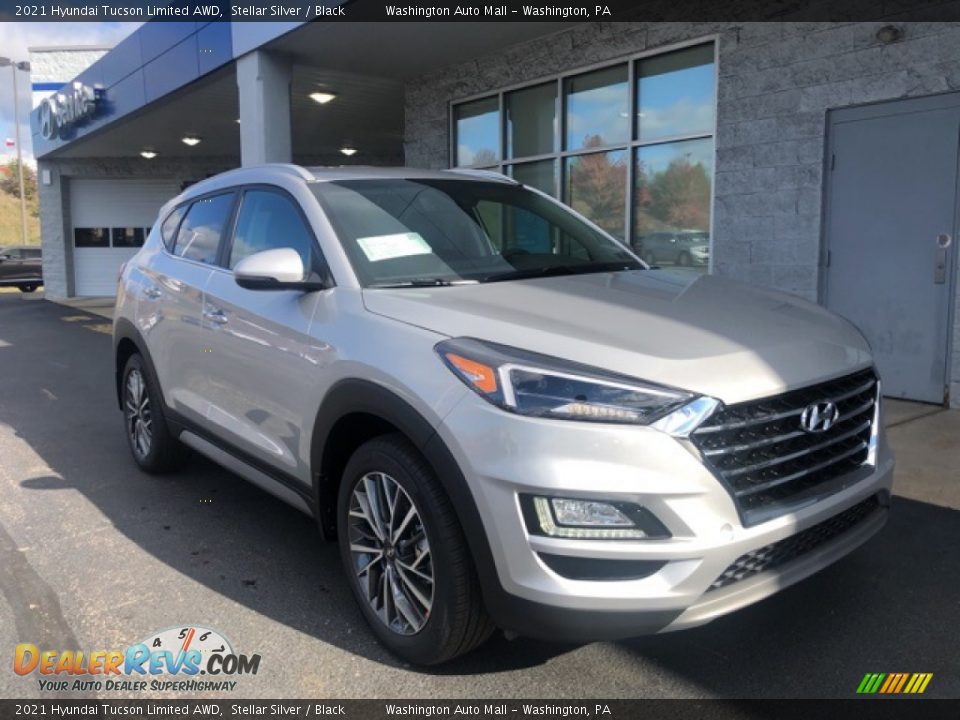 2021 Hyundai Tucson Limited AWD Stellar Silver / Black Photo #1